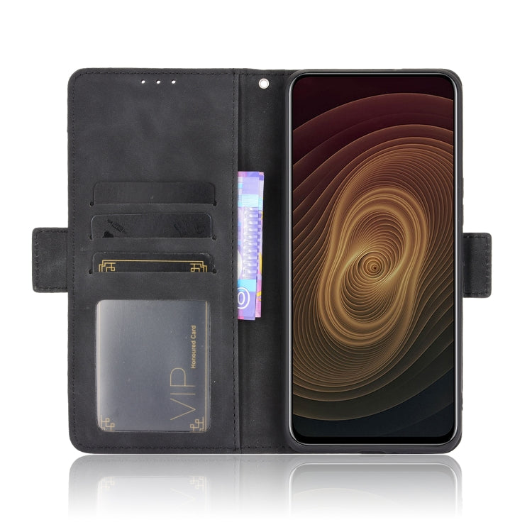 For ZTE Axon 20 5G / Axon 20 4G Wallet Style Skin Feel Calf Pattern Leather Case with Separate Card Slots