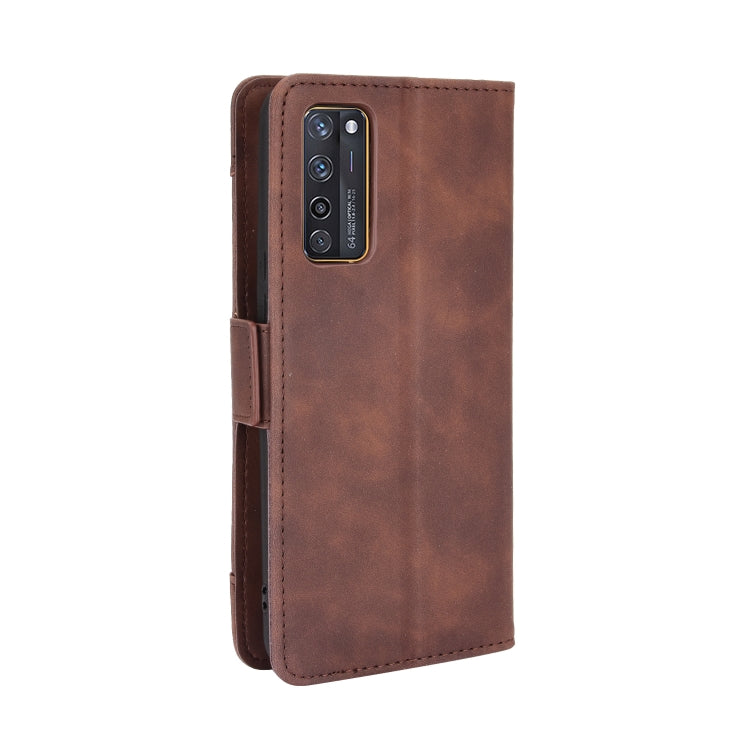For ZTE Axon 20 5G / Axon 20 4G Wallet Style Skin Feel Calf Pattern Leather Case with Separate Card Slots