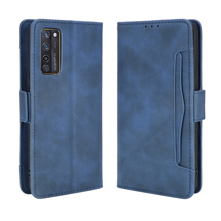 For ZTE Axon 20 5G / Axon 20 4G Wallet Style Skin Feel Calf Pattern Leather Case with Separate Card Slots