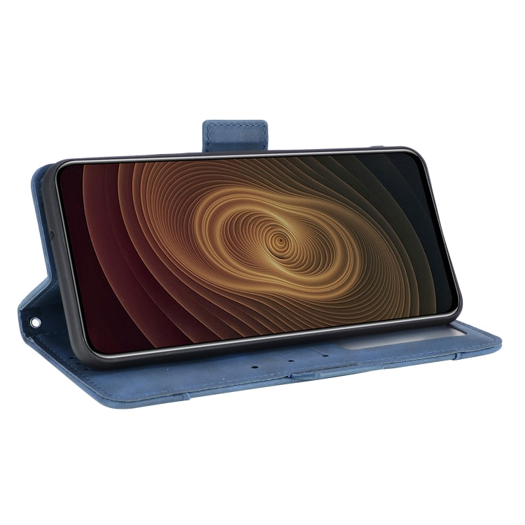 For ZTE Axon 20 5G / Axon 20 4G Wallet Style Skin Feel Calf Pattern Leather Case with Separate Card Slots