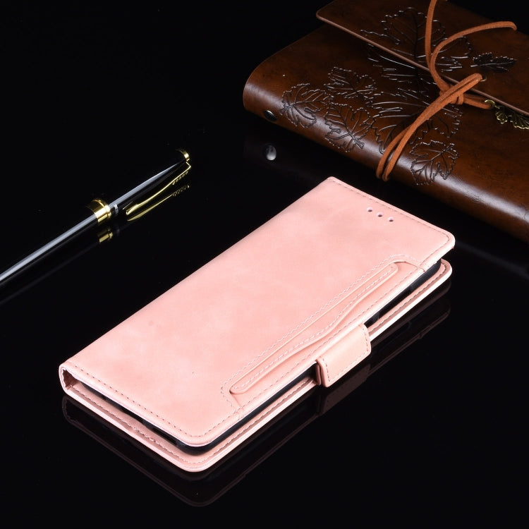 For ZTE Axon 20 5G / Axon 20 4G Wallet Style Skin Feel Calf Pattern Leather Case with Separate Card Slots