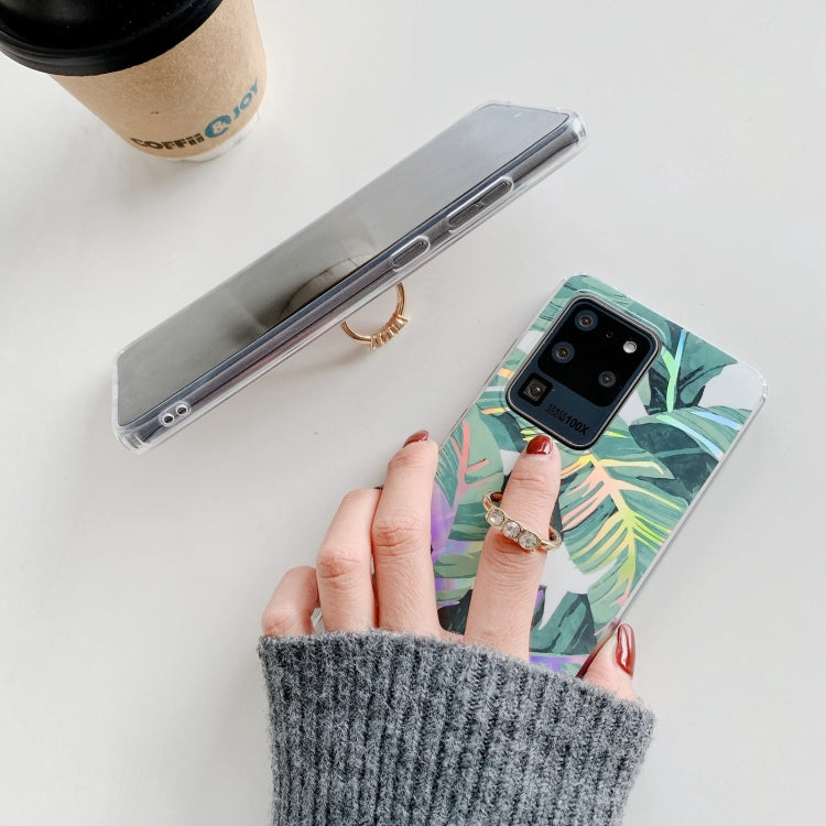 For Samsung Galaxy S20 FE Fashion Pattern Protective Case with Ring Holder