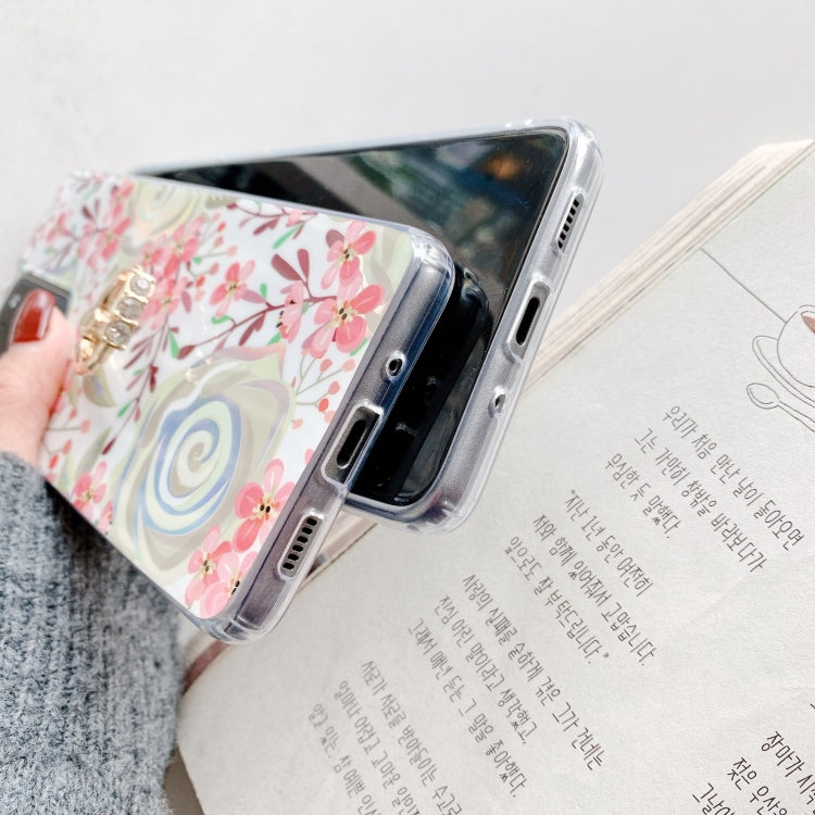 For Samsung Galaxy S20 FE Fashion Pattern Protective Case with Ring Holder
