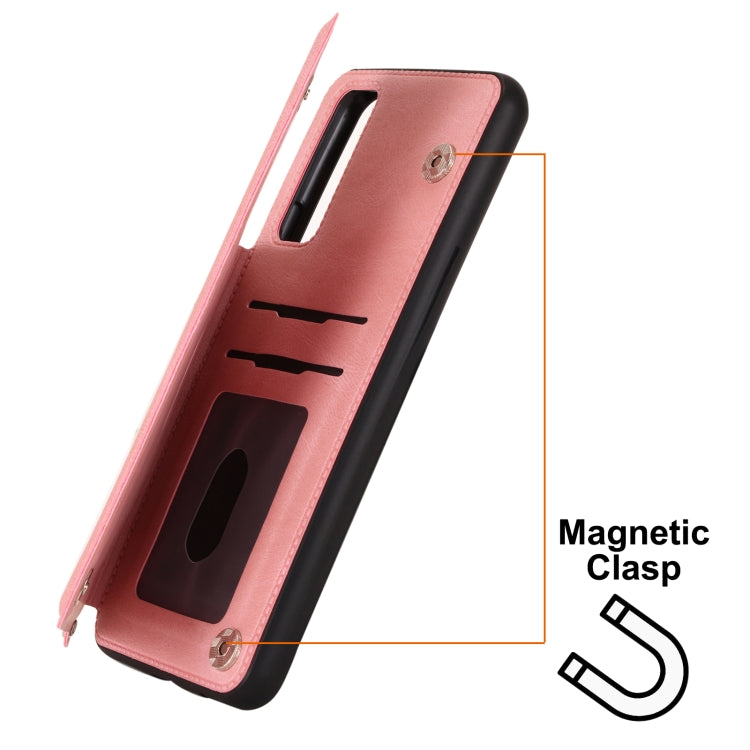 For Huawei Y7a Mandala Embossed PU + TPU Case with Holder & Card Slots & Photo Frame & Strap