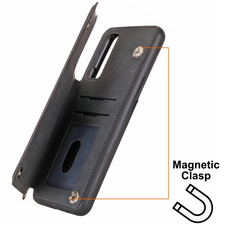 For Huawei Y7a Mandala Embossed PU + TPU Case with Holder & Card Slots & Photo Frame & Strap