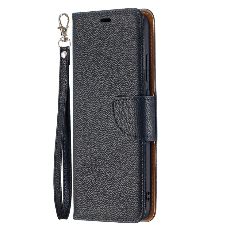 For Samsung Galaxy A02s (EU Version) Litchi Texture Pure Color Horizontal Flip Leather Case with Holder & Card Slots & Wallet & Lanyard