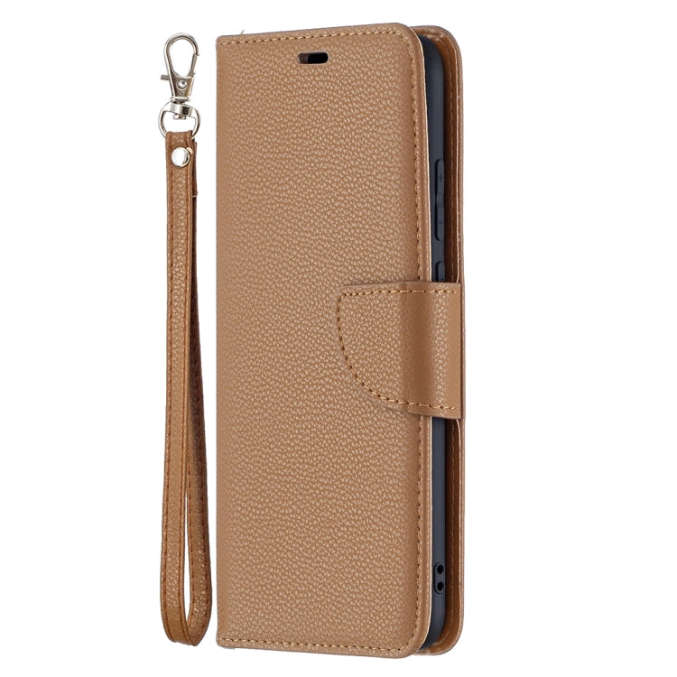 For Samsung Galaxy A02s (EU Version) Litchi Texture Pure Color Horizontal Flip Leather Case with Holder & Card Slots & Wallet & Lanyard