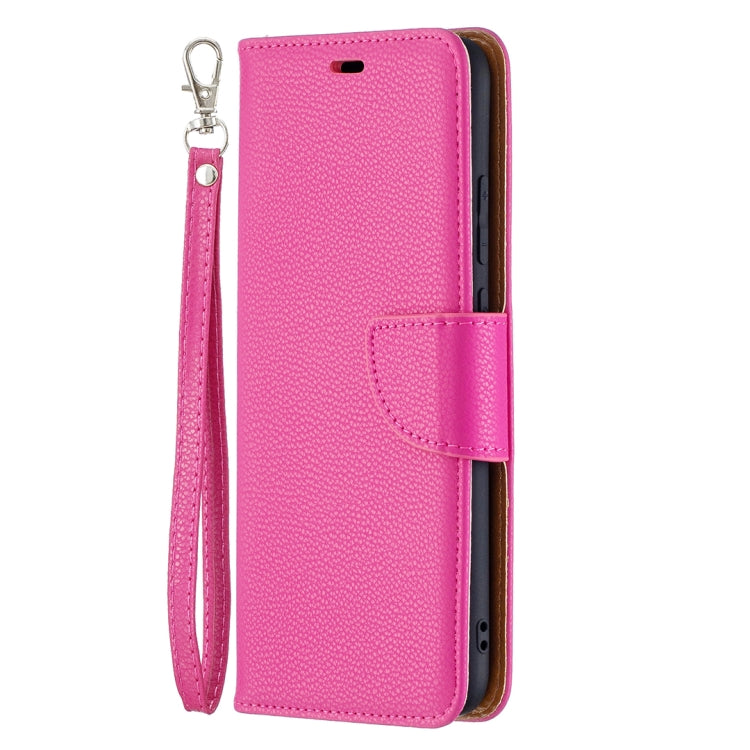 For Samsung Galaxy A02s (EU Version) Litchi Texture Pure Color Horizontal Flip Leather Case with Holder & Card Slots & Wallet & Lanyard