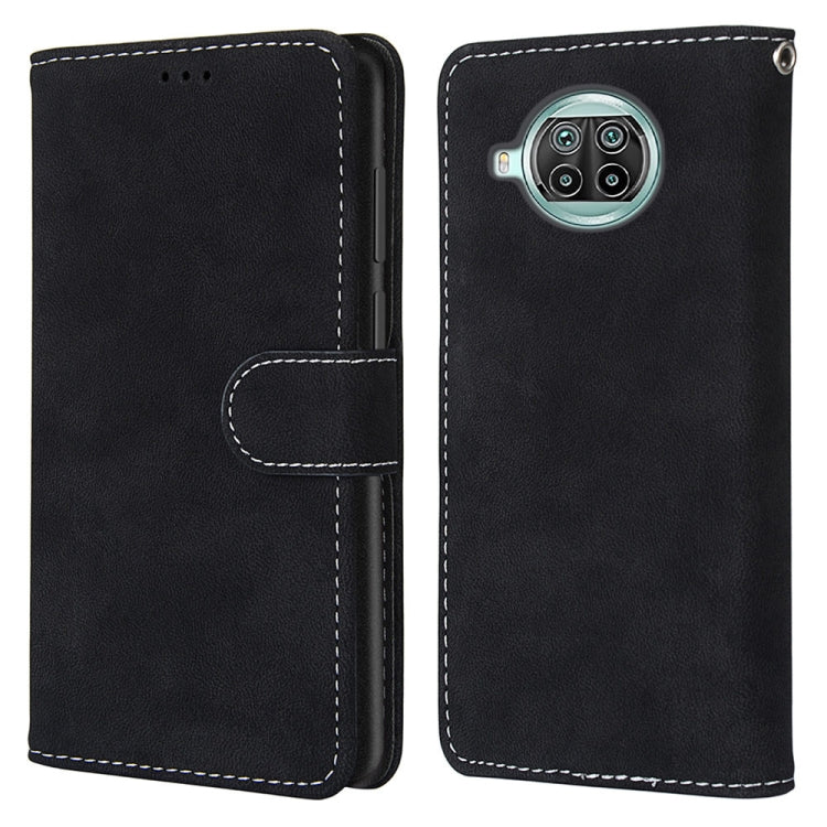 For Xiaomi Mi 10T Lite Retro Frosted Horizontal Flip PU Leather Case with Holder & Card Slots & Wallet & Photo Frame