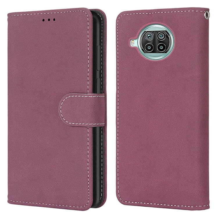 For Xiaomi Mi 10T Lite Retro Frosted Horizontal Flip PU Leather Case with Holder & Card Slots & Wallet & Photo Frame