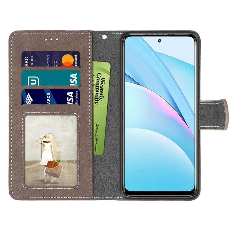 For Xiaomi Mi 10T Lite Retro Frosted Horizontal Flip PU Leather Case with Holder & Card Slots & Wallet & Photo Frame