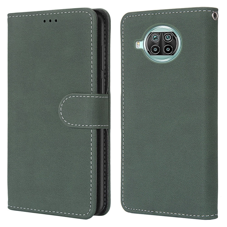 For Xiaomi Mi 10T Lite Retro Frosted Horizontal Flip PU Leather Case with Holder & Card Slots & Wallet & Photo Frame