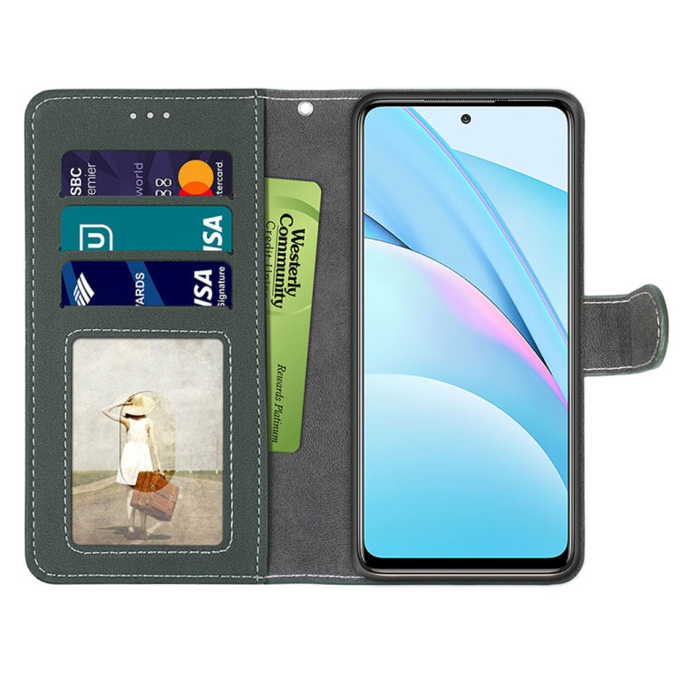 For Xiaomi Mi 10T Lite Retro Frosted Horizontal Flip PU Leather Case with Holder & Card Slots & Wallet & Photo Frame