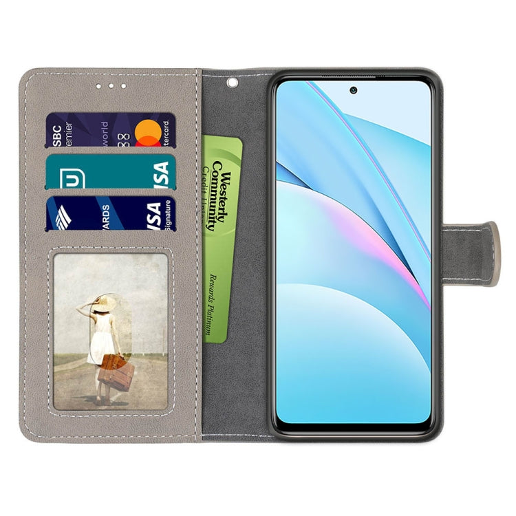 For Xiaomi Mi 10T Lite Retro Frosted Horizontal Flip PU Leather Case with Holder & Card Slots & Wallet & Photo Frame