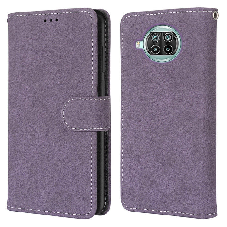 For Xiaomi Mi 10T Lite Retro Frosted Horizontal Flip PU Leather Case with Holder & Card Slots & Wallet & Photo Frame