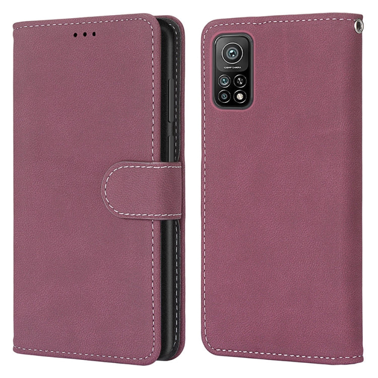 For Xiaomi Mi 10T Pro / 10T / Redmi K30S Retro Frosted Horizontal Flip PU Leather Case with Holder & Card Slots & Wallet & Photo Frame