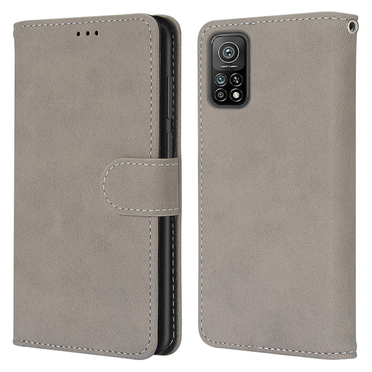 For Xiaomi Mi 10T Pro / 10T / Redmi K30S Retro Frosted Horizontal Flip PU Leather Case with Holder & Card Slots & Wallet & Photo Frame