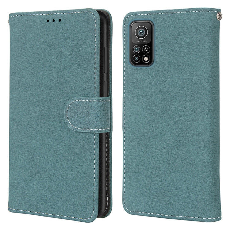 For Xiaomi Mi 10T Pro / 10T / Redmi K30S Retro Frosted Horizontal Flip PU Leather Case with Holder & Card Slots & Wallet & Photo Frame