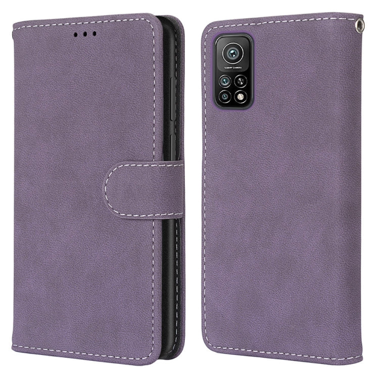 For Xiaomi Mi 10T Pro / 10T / Redmi K30S Retro Frosted Horizontal Flip PU Leather Case with Holder & Card Slots & Wallet & Photo Frame