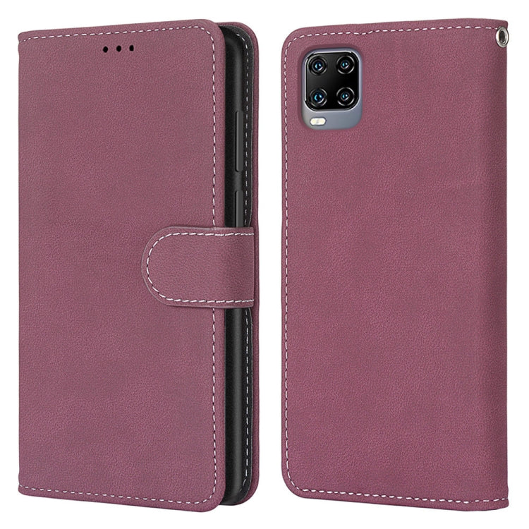 For ZTE Axon 11 5G Retro Frosted Horizontal Flip PU Leather Case with Holder & Card Slots & Wallet & Photo Frame