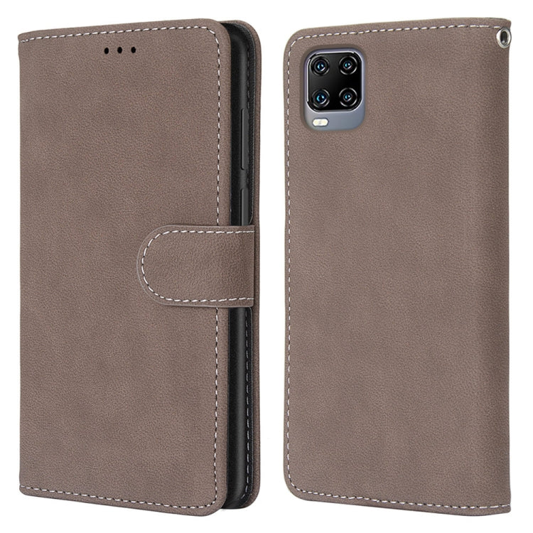 For ZTE Axon 11 5G Retro Frosted Horizontal Flip PU Leather Case with Holder & Card Slots & Wallet & Photo Frame