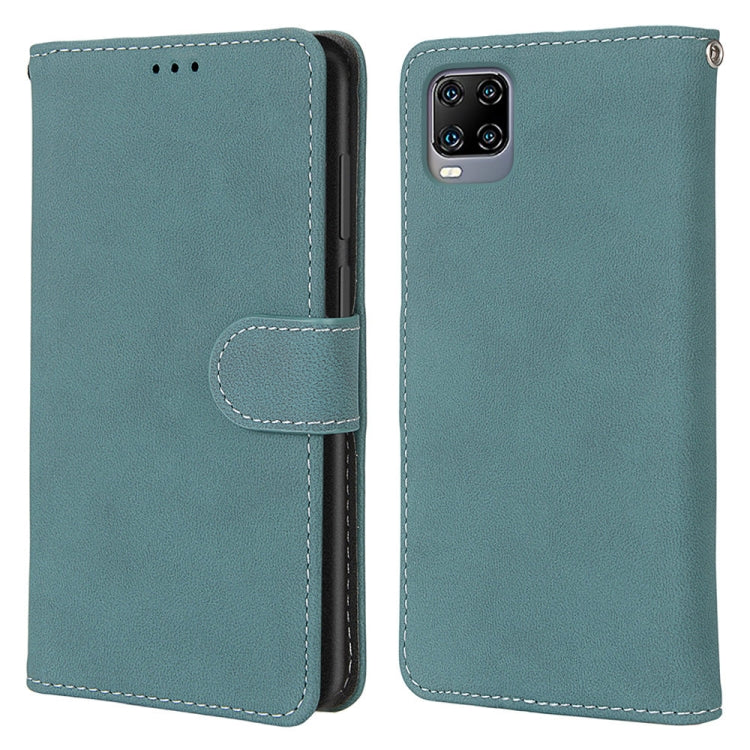 For ZTE Axon 11 5G Retro Frosted Horizontal Flip PU Leather Case with Holder & Card Slots & Wallet & Photo Frame