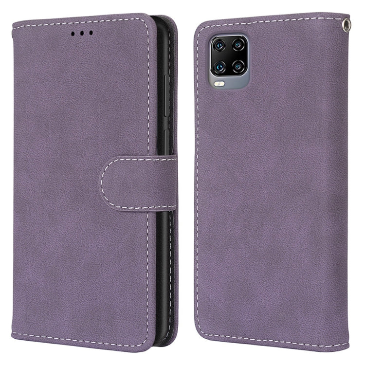 For ZTE Axon 11 5G Retro Frosted Horizontal Flip PU Leather Case with Holder & Card Slots & Wallet & Photo Frame