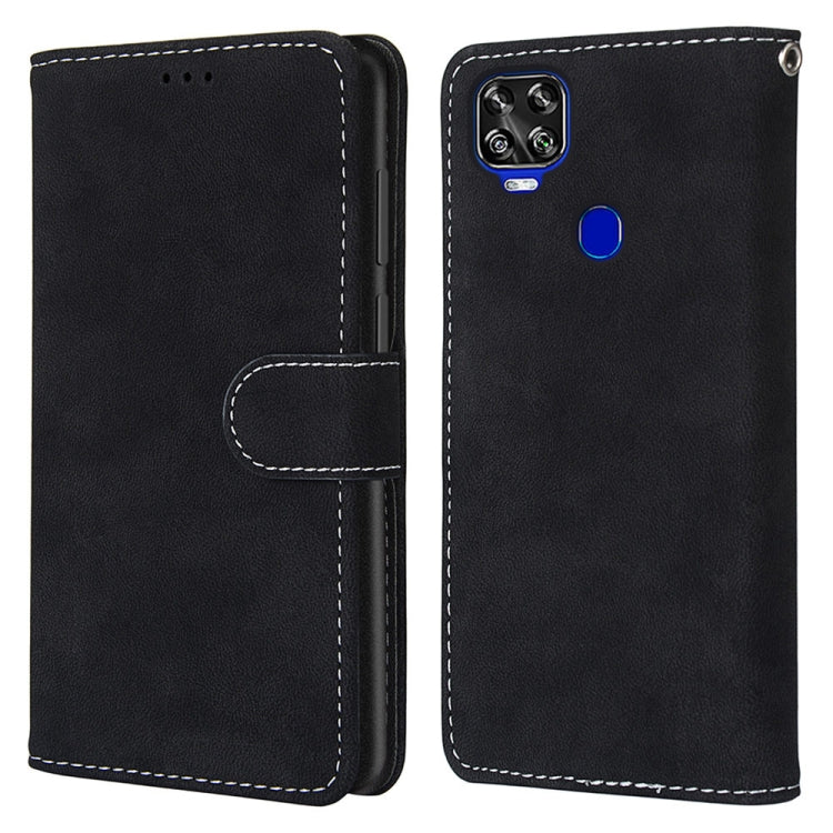 For ZTE Axon 11 SE 5G Retro Frosted Horizontal Flip PU Leather Case with Holder & Card Slots & Wallet & Photo Frame
