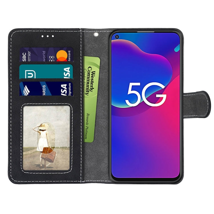 For ZTE Axon 11 SE 5G Retro Frosted Horizontal Flip PU Leather Case with Holder & Card Slots & Wallet & Photo Frame