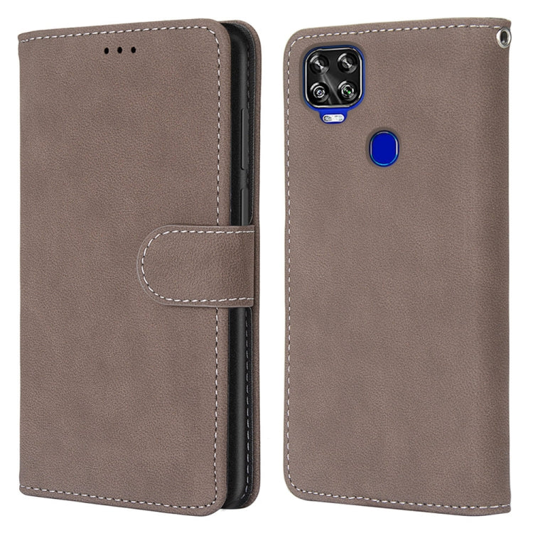 For ZTE Axon 11 SE 5G Retro Frosted Horizontal Flip PU Leather Case with Holder & Card Slots & Wallet & Photo Frame