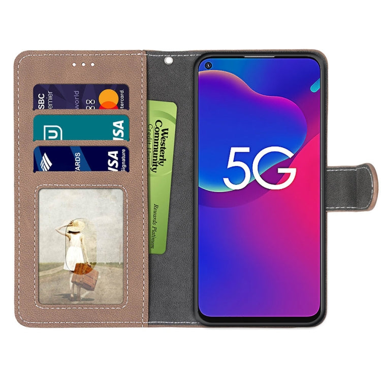 For ZTE Axon 11 SE 5G Retro Frosted Horizontal Flip PU Leather Case with Holder & Card Slots & Wallet & Photo Frame