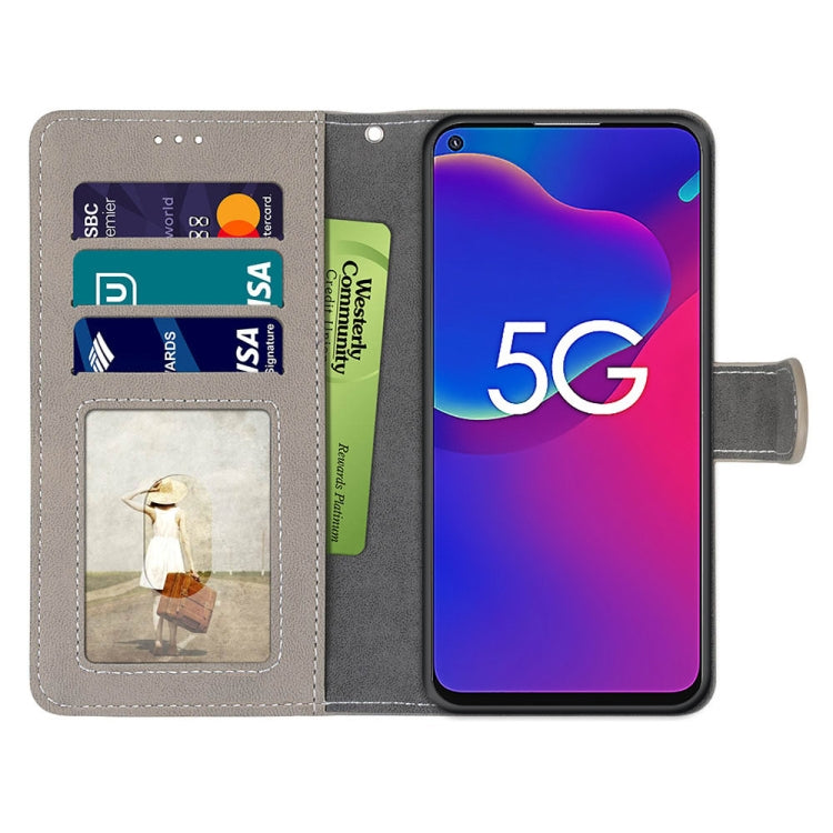 For ZTE Axon 11 SE 5G Retro Frosted Horizontal Flip PU Leather Case with Holder & Card Slots & Wallet & Photo Frame