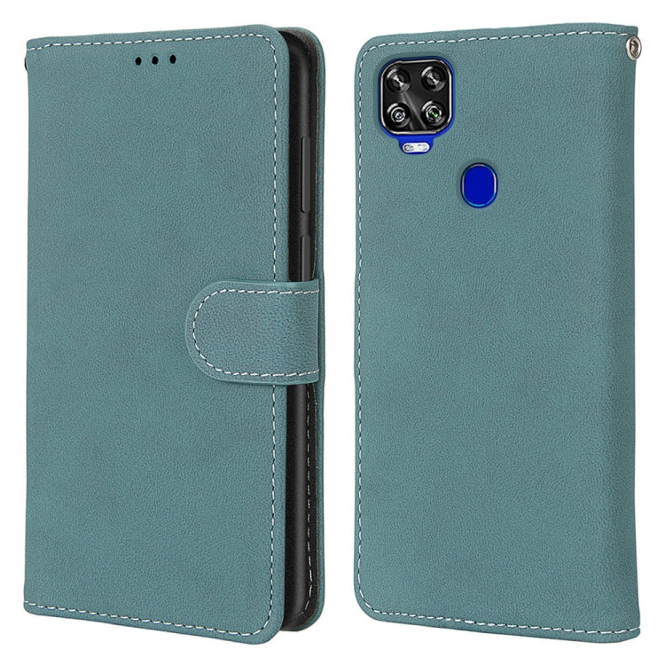 For ZTE Axon 11 SE 5G Retro Frosted Horizontal Flip PU Leather Case with Holder & Card Slots & Wallet & Photo Frame