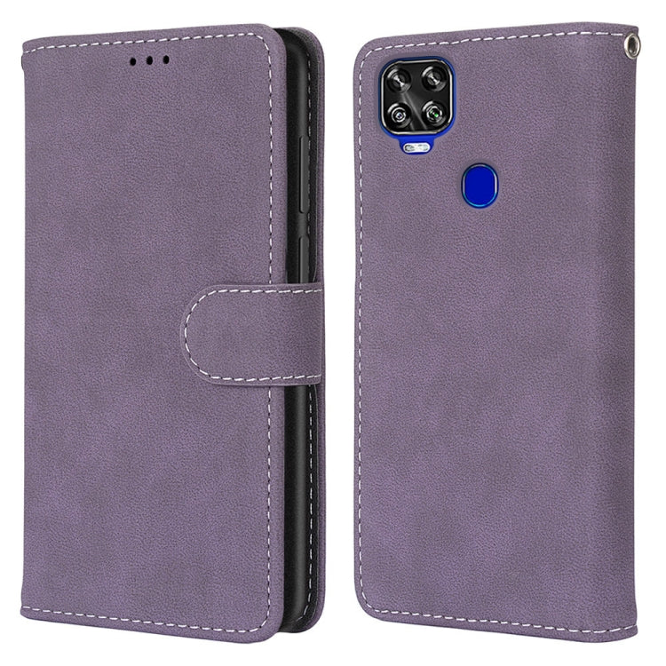 For ZTE Axon 11 SE 5G Retro Frosted Horizontal Flip PU Leather Case with Holder & Card Slots & Wallet & Photo Frame