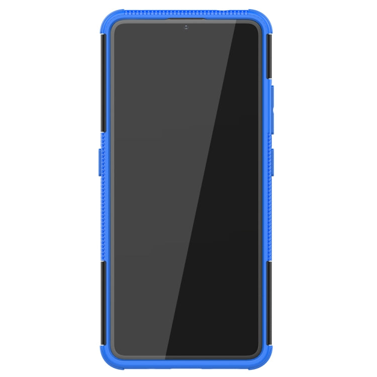 For Nokia 2.4 Tire Texture Shockproof TPU+PC Protective Case with Holder
