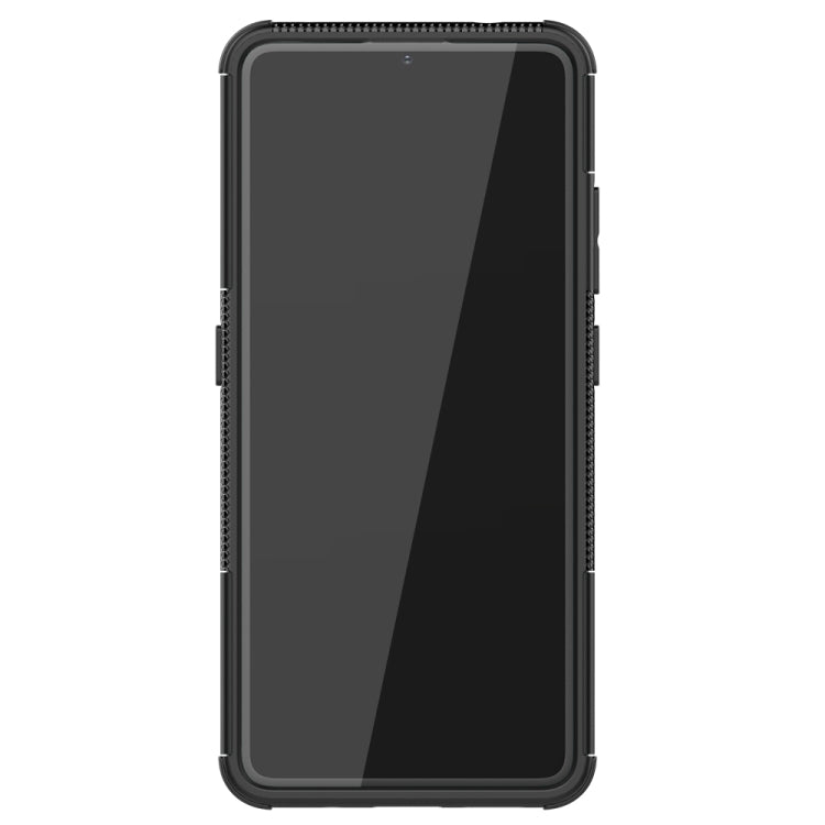 For Nokia 2.4 Tire Texture Shockproof TPU+PC Protective Case with Holder