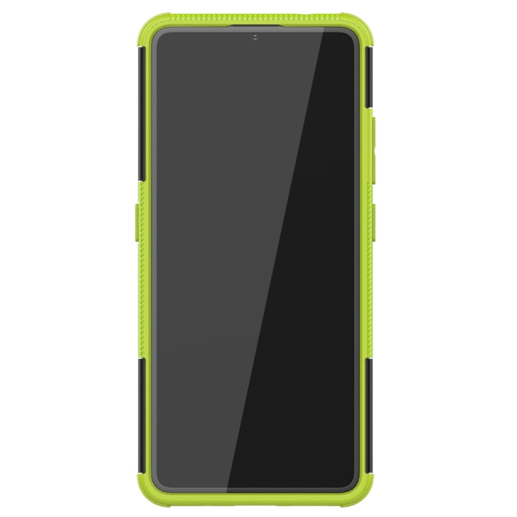 For Nokia 2.4 Tire Texture Shockproof TPU+PC Protective Case with Holder