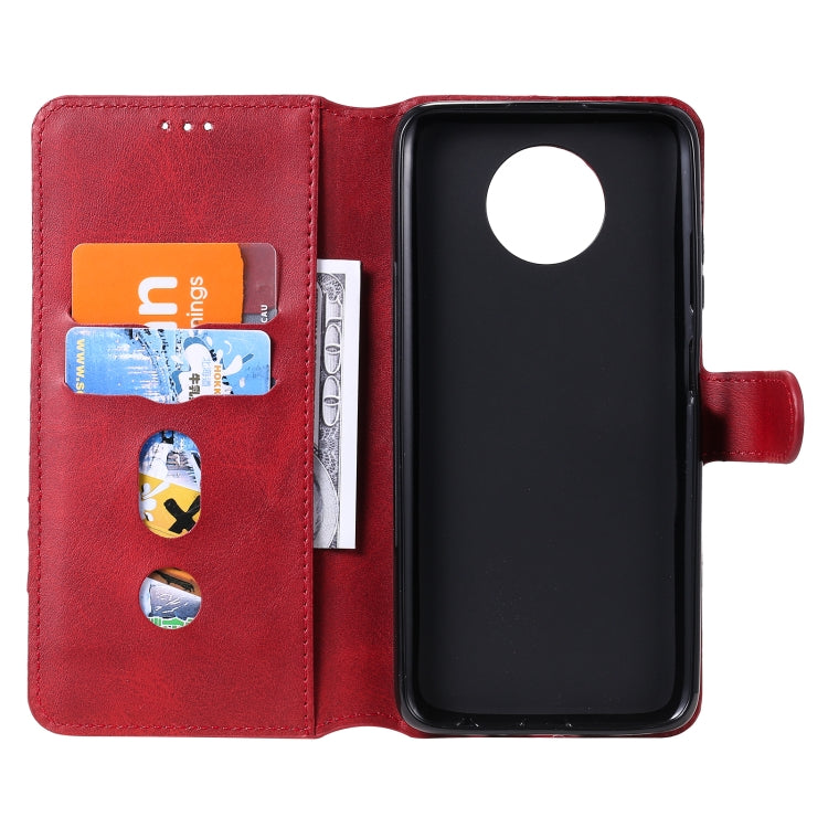 For Xiaomi Redmi Note 9T / Note 9 5G Classic Calf Texture PU + TPU Horizontal Flip Leather Case with Holder & Card Slots & Wallet