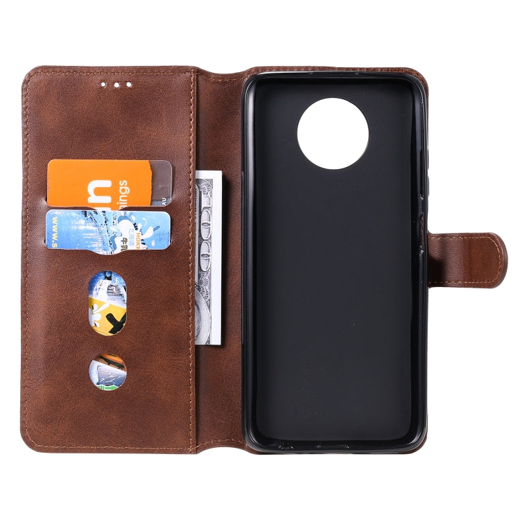 For Xiaomi Redmi Note 9T / Note 9 5G Classic Calf Texture PU + TPU Horizontal Flip Leather Case with Holder & Card Slots & Wallet