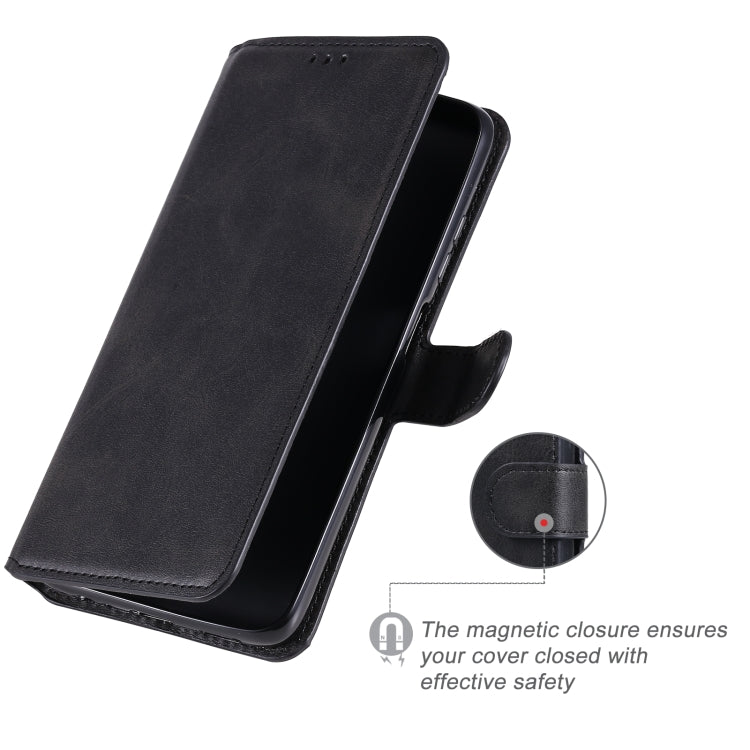 For Xiaomi Redmi Note 9T / Note 9 5G Classic Calf Texture PU + TPU Horizontal Flip Leather Case with Holder & Card Slots & Wallet