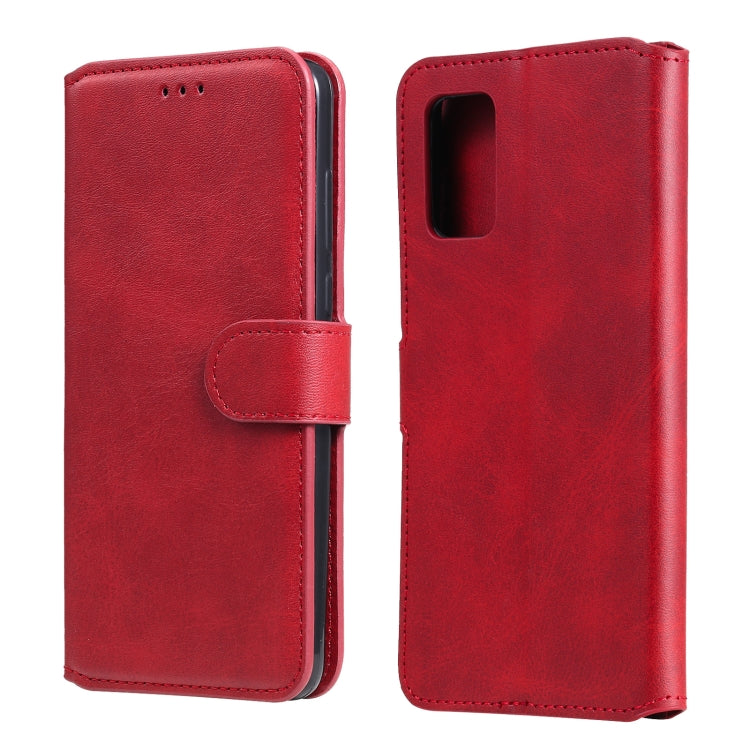 For Samsung Galaxy A02s (EU Version) Classic Calf Texture PU + TPU Horizontal Flip Leather Case with Holder & Card Slots & Wallet