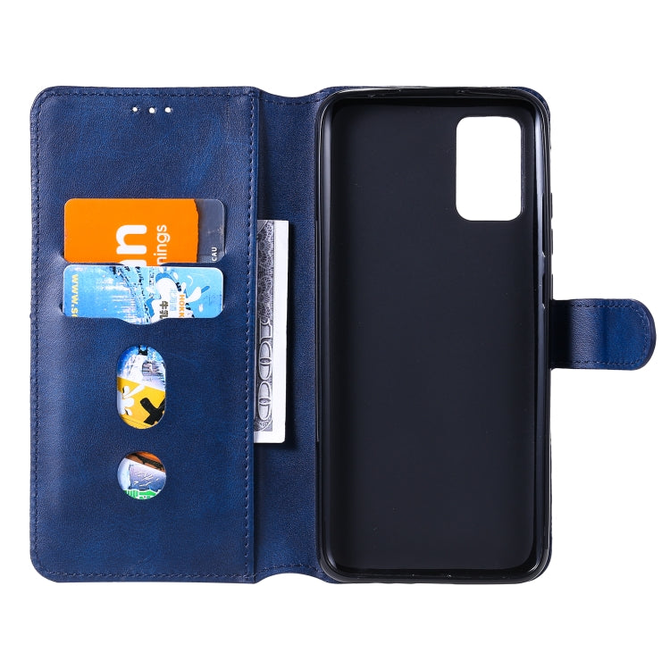 For Samsung Galaxy A02s (EU Version) Classic Calf Texture PU + TPU Horizontal Flip Leather Case with Holder & Card Slots & Wallet