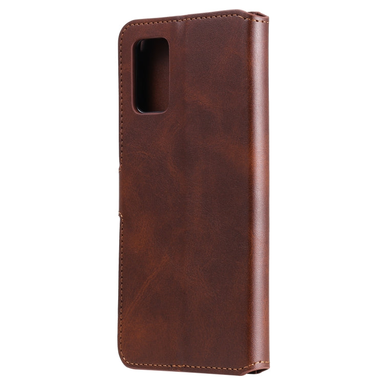 For Samsung Galaxy A02s (EU Version) Classic Calf Texture PU + TPU Horizontal Flip Leather Case with Holder & Card Slots & Wallet