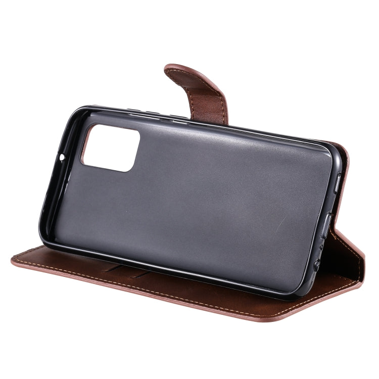 For Samsung Galaxy A02s (EU Version) Classic Calf Texture PU + TPU Horizontal Flip Leather Case with Holder & Card Slots & Wallet