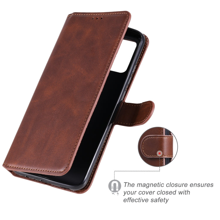 For Samsung Galaxy A02s (EU Version) Classic Calf Texture PU + TPU Horizontal Flip Leather Case with Holder & Card Slots & Wallet