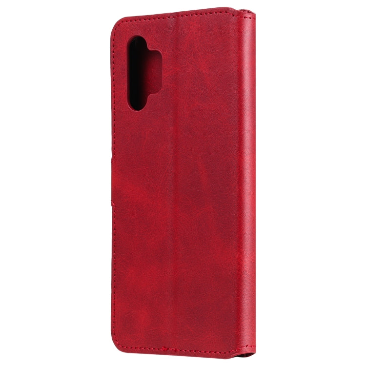 For Samsung Galaxy A32 5G Classic Calf Texture PU + TPU Horizontal Flip Leather Case with Holder & Card Slots & Wallet