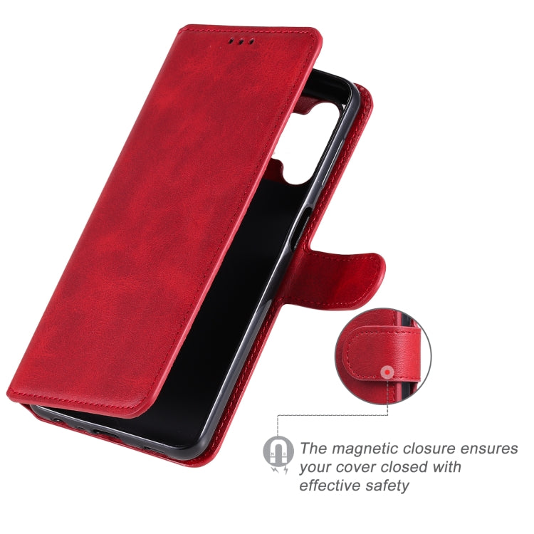 For Samsung Galaxy A32 5G Classic Calf Texture PU + TPU Horizontal Flip Leather Case with Holder & Card Slots & Wallet
