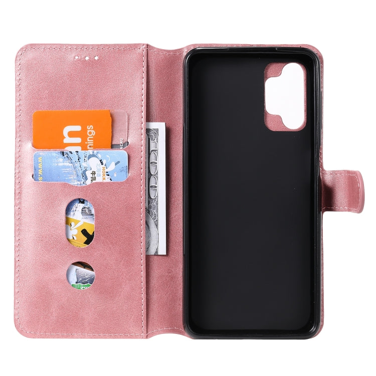For Samsung Galaxy A32 5G Classic Calf Texture PU + TPU Horizontal Flip Leather Case with Holder & Card Slots & Wallet