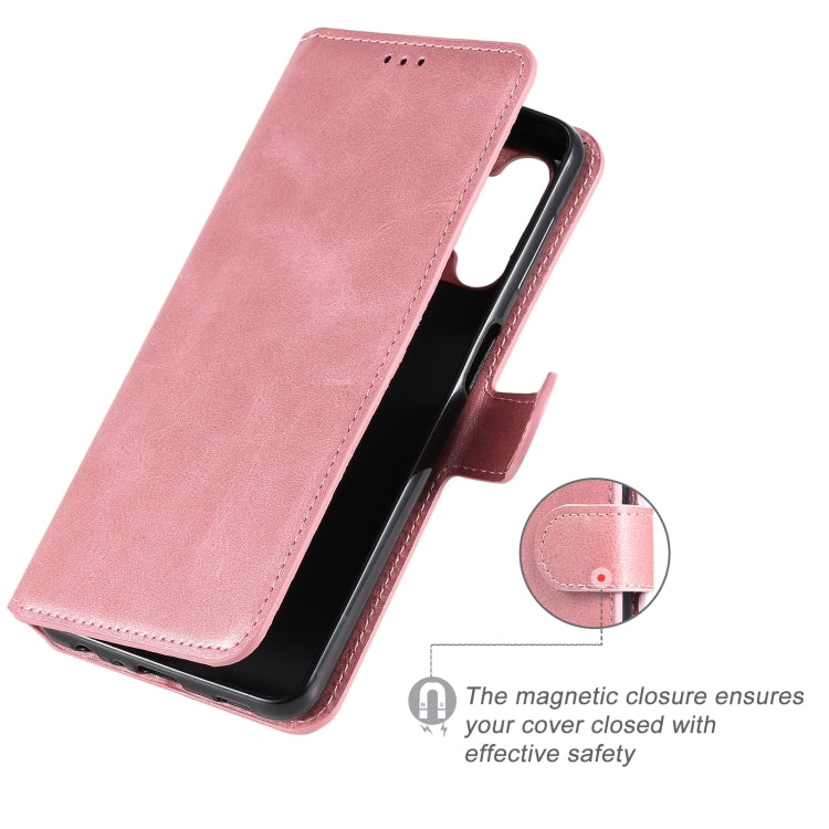 For Samsung Galaxy A32 5G Classic Calf Texture PU + TPU Horizontal Flip Leather Case with Holder & Card Slots & Wallet