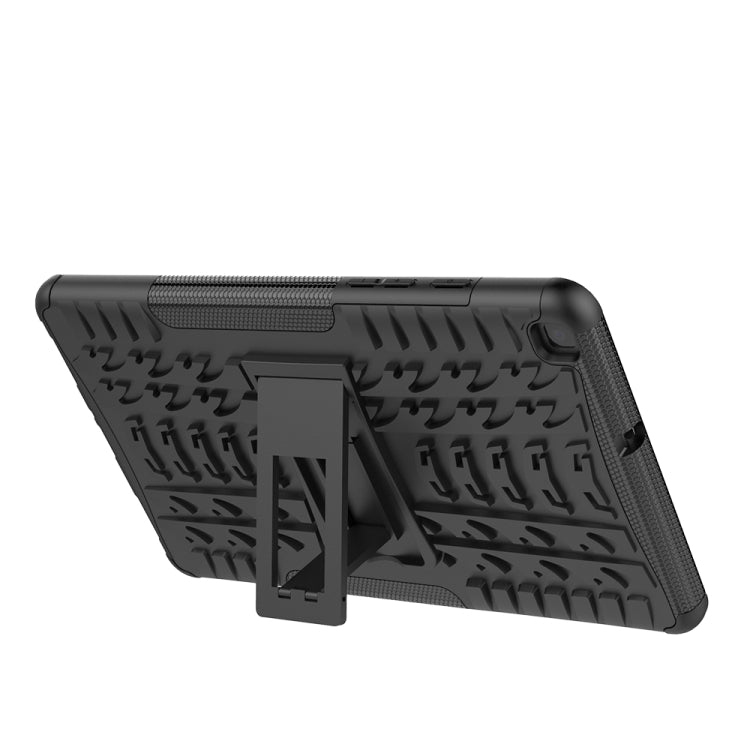 For Samsung Galaxy Tab A8.0 (2019) T295 / T290 Tire Texture TPU+PC Shockproof Case with Holder